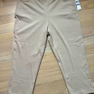 Alfred Dunner Stone-Tone Capri Pants